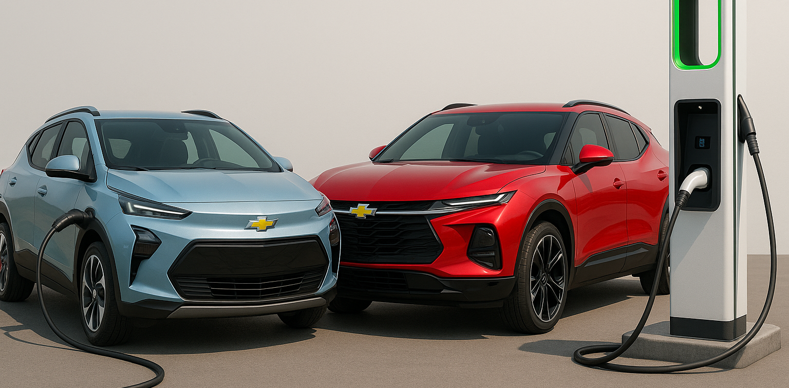 Chevrolet Electric SUVs Charging